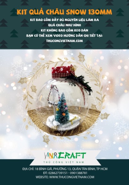 Kit  quả châu snow 130mm